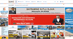 Desktop Screenshot of gazetealanya.com