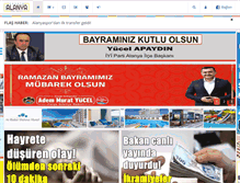 Tablet Screenshot of gazetealanya.com